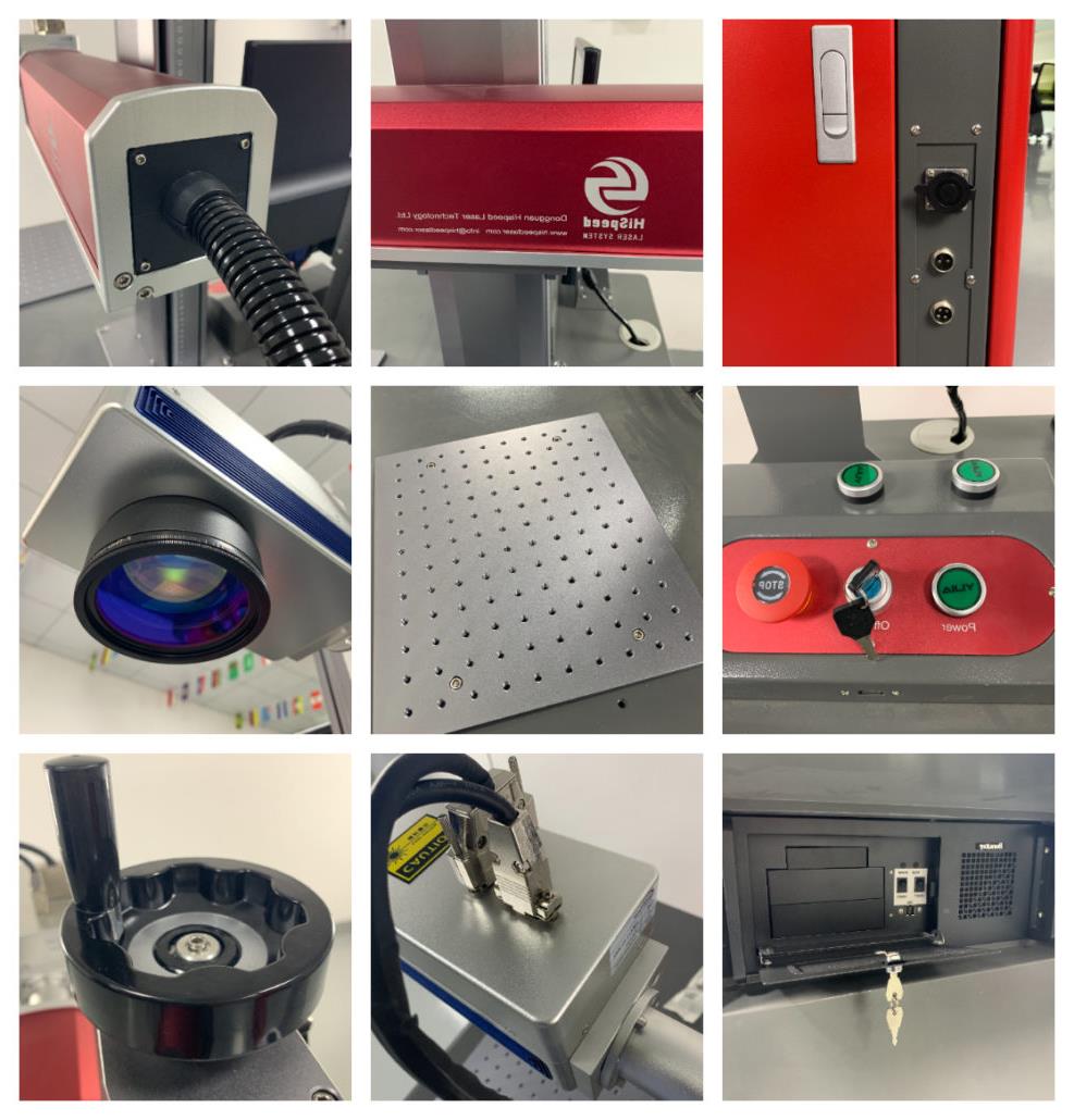 3d dynamic focusing fiber laser marking machine