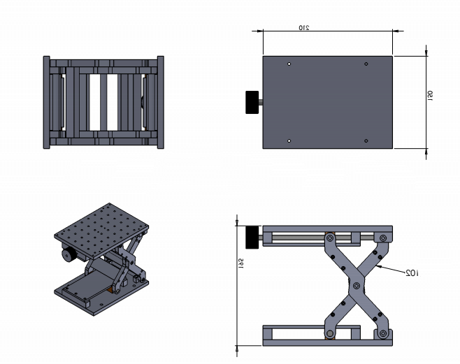 Fiber Laser 3d Working Table
