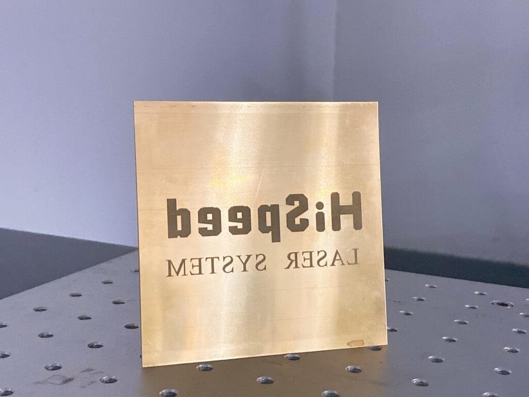 brass plate engraving