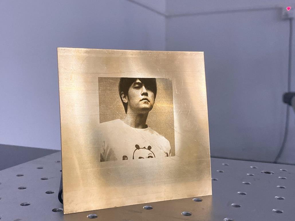 brass plate engraving