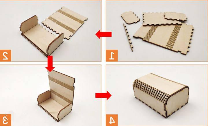 laser cutting drawing design tool