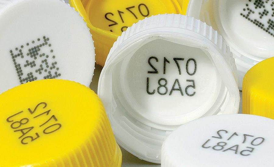 laser plastic bottle caps