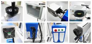 Flying engraving machine detail