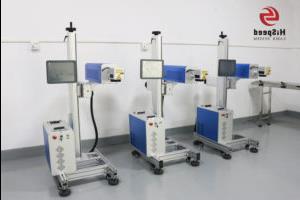 hispeed flying laser marking machine