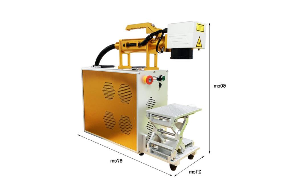 Handheld fibre laser engraver