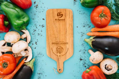 engraved cutting board hispeed laser engraving