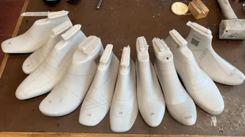 laser marking shoe last