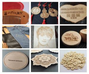 3 axis co2 laser marker Sample Show: